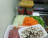 簡単キーマカレー作り方1写真
