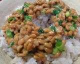 「おんたま納豆丼」作り方2写真