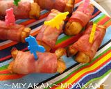 ★パン耳でなんちゃってベーコンエピ★作り方5写真