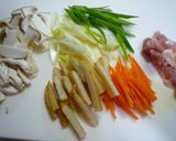 親子丼風♪野菜たっぷり！具沢山の卵とじ丼作り方1写真