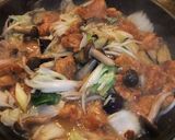 鶏唐揚げの冬野菜あんかけ作り方8写真