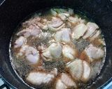 簡単♪長ネギとろっと鶏のさっぱり煮♪作り方2写真