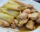 簡単♪長ネギとろっと鶏のさっぱり煮♪作り方5写真