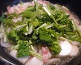 蕪とベーコンの簡単炒め作り方8写真