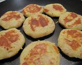 材料はツナとじゃが芋のみ✿ツナじゃが焼き作り方3写真