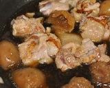 とろ～り♪　梅酒de鶏の照り焼き作り方3写真