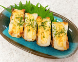 トースターで♪ちくわのからしマヨ焼き作り方2写真