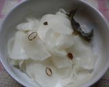 蕪の千枚漬け（柿酢）御正月にも！作り方9写真