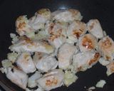 節約☆鶏胸肉ジャガのバターガーリック炒め作り方4写真