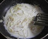 ✿くり~む明太子パスタ✿作り方3写真