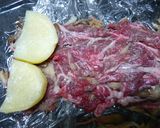 洋風に♪牛丼になりたいナ♪肉じゃが弁当☆作り方3写真