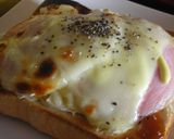 【簡単】味噌とチーズのピザトースト♪♪作り方3写真