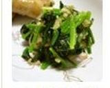 ほうれん草と茗荷の和風ナムル作り方4写真