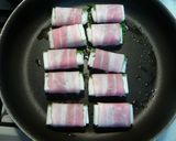 ♣はんぺんとチーズの大葉ベーコン巻き♣作り方4写真