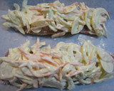 混ぜて乗せて焼くだけ♥鮭のマヨ野菜焼き作り方4写真
