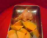 かぼちゃと鳥挽きのそぼろ煮☆作り方1写真