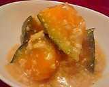 かぼちゃと鳥挽きのそぼろ煮☆作り方4写真
