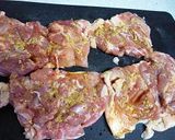 鶏肉と白菜のガーリックマスタード焼き作り方1写真