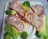 鶏肉と白菜のガーリックマスタード焼き作り方2写真