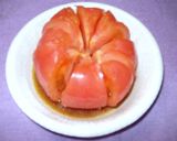 あったか美味しい！バターしょうゆトマト☆作り方4写真