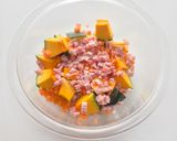 ノンフライ☆南瓜のベーコンチーズコロッケ作り方1写真