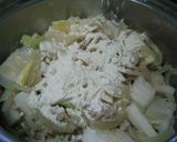 玉葱た～っぷり★白菜と豚肉のミルクスープ作り方3写真