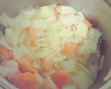 優しいお味・・かぼちゃとにんじんのスープ作り方3写真