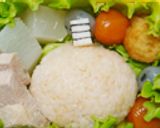 ぜんまいざむらいの必勝お弁当✿キャラ弁作り方2写真