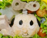 ぜんまいざむらいの必勝お弁当✿キャラ弁作り方9写真