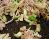 簡単中華♪もやしとチンゲン菜の炒め物☆作り方3写真