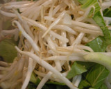 簡単中華♪もやしとチンゲン菜の炒め物☆作り方4写真