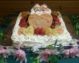 本格☆ウェディングケーキ♪♪♪作り方12写真