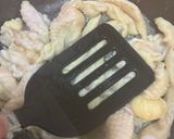 鶏皮エリンギ串作り方3写真