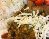 市販カレー●おから豆乳ポークチーズカレー作り方4写真