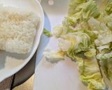 のっけ盛りマヨレタスチャーハン作り方1写真