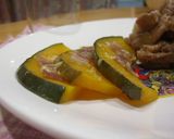✿レンジdeチンのカボチャマヨ焼き✿作り方4写真