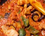 鶏と野菜のトマト煮込み作り方8写真