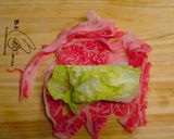 簡単ヘルシー鍋！肉巻きレタス蒸ししゃぶ♪作り方2写真