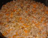 薬膳ノススメ！釜めし風★潤い二色そぼろ丼作り方5写真