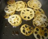 れんこんきんぴらカレー味作り方4写真