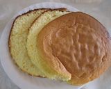 モントンで♡ミモザのクリスマスケーキ♬作り方1写真