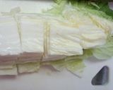 白菜と豚肉の中華あんかけ♪作り方1写真