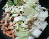 白菜と豚肉の中華あんかけ♪作り方4写真