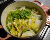 うちの白菜肉詰めピリ辛スープ作り方2写真