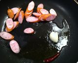 青じそのぺペロンチーノ作り方2写真