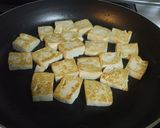 豆苗と豆腐のチャンプル作り方5写真