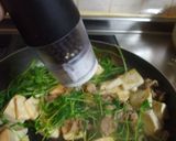 豆苗と豆腐のチャンプル作り方8写真