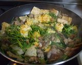 豆苗と豆腐のチャンプル作り方9写真