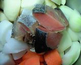 ★簡単♪煮込むだけ★北海道の味❤三平汁★作り方1写真