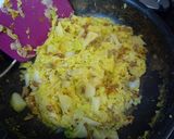 簡単☆柔らか納豆オムレツ作り方5写真